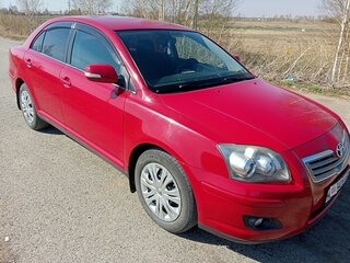 2008 Toyota Avensis II Рестайлинг, красный, 900000 рублей, вид 5