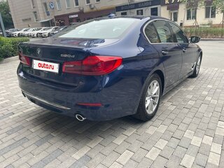 2018 BMW 5 серии 520d xDrive VII (G30/G31/G38), синий, 5000000 рублей, вид 4