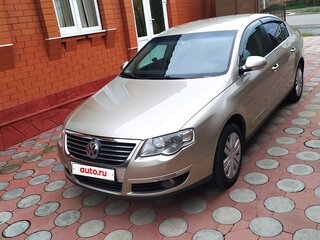2007 Volkswagen Passat B6, бежевый, 750000 рублей, вид 2