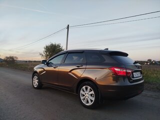 2020 Lada (ВАЗ) Vesta SW I, коричневый, 1100000 рублей, вид 4