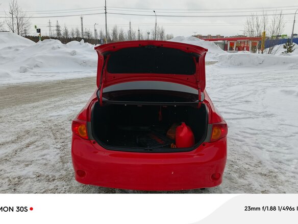 2007 Toyota Corolla AMT X (E140, E150), красный, 950000 рублей - вид 15