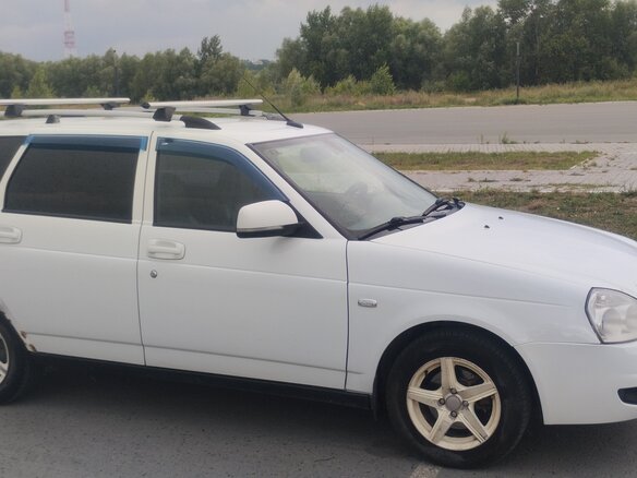 2012 Lada (ВАЗ) Priora I, белый, 290000 рублей - вид 1
