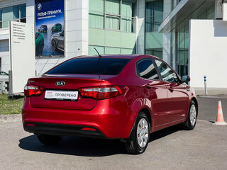 2013 Kia Rio III, красный, 499000 рублей, вид 5