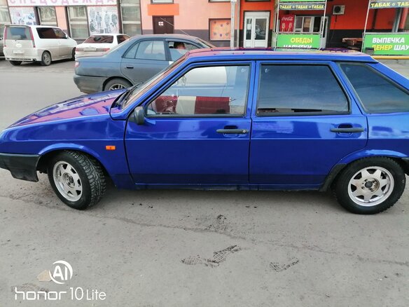 2000 Lada (ВАЗ) 2109, синий, 150000 рублей - вид 4