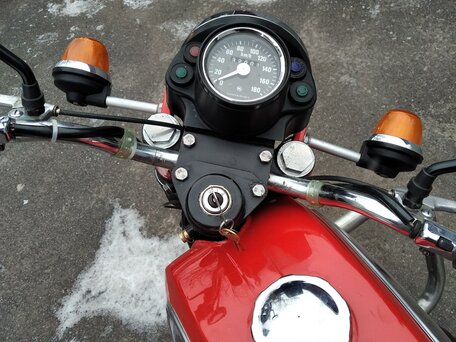 1977 Jawa 350/634, красный, 300000 рублей, вид 5