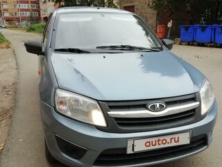 2015 Lada (ВАЗ) Granta I, серебристый, 550000 рублей, вид 1