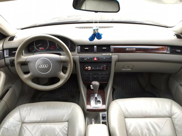 2001 Audi A6 II (C5) Рестайлинг, чёрный - вид 12