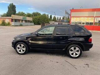 2004 BMW X5 4.4i I (E53) Рестайлинг, чёрный, 490000 рублей, вид 5