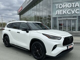 2021 Toyota Highlander IV (XU70), белый, 4290000 рублей, вид 3
