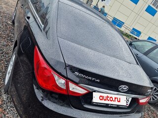 2012 Hyundai Sonata VI (YF), чёрный, 1600000 рублей, вид 5
