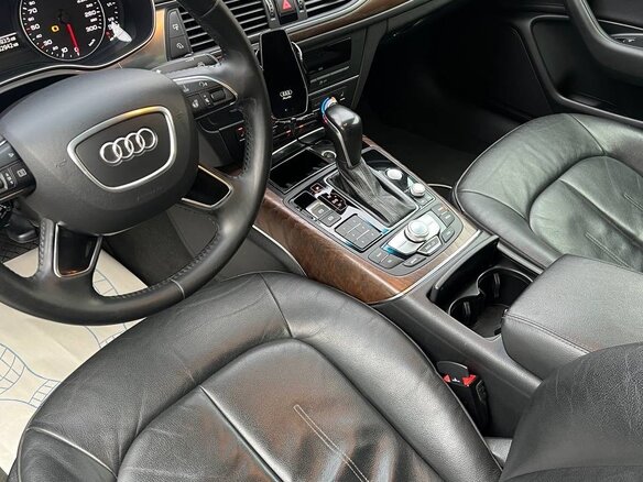 2015 Audi A6 IV (C7) Рестайлинг, чёрный, 2650000 рублей - вид 7