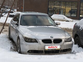 2005 BMW 5 серии 530d V (E60/E61), серебристый, 850000 рублей, вид 4