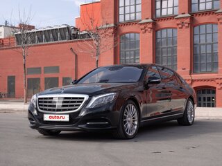 2015 Mercedes-Benz S-Класс 400 Long VI (W222, C217), чёрный, 3790000 рублей, вид 1