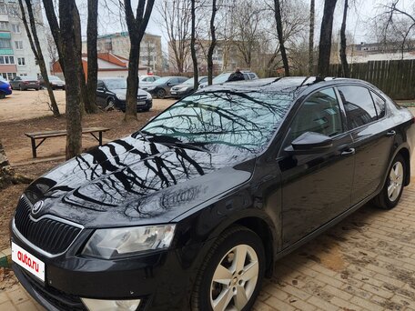 2017 Skoda Octavia III (A7), чёрный, 1250000 рублей, вид 3