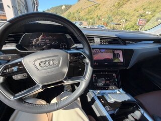 2021 Audi e-tron Sportback 55 I, синий, 6500000 рублей, вид 5