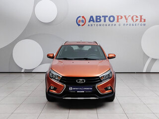 2018 Lada (ВАЗ) Vesta SW Cross I, оранжевый, 1099000 рублей, вид 3