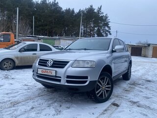 2002 Volkswagen Touareg I, серый, 780000 рублей, вид 1