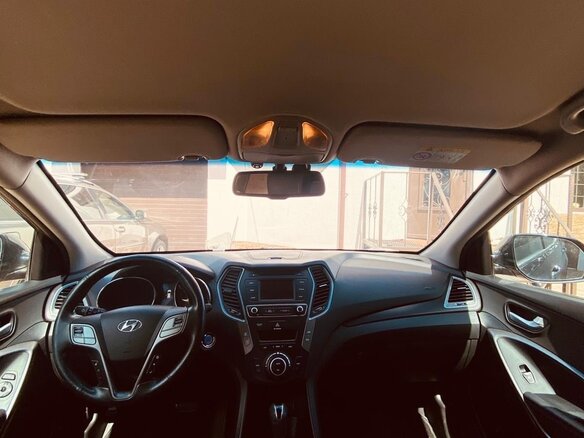 2015 Hyundai Santa Fe III, чёрный, 1850000 рублей - вид 7
