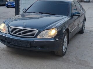 2001 Mercedes-Benz S-Класс 600 Long IV (W220), синий, 6800000 рублей, вид 1