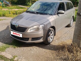 2012 Skoda Fabia II Рестайлинг, бежевый, 490000 рублей, вид 3