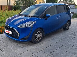 2019 Toyota Sienta II Рестайлинг, синий, 1235000 рублей, вид 1