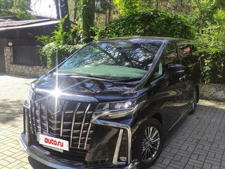 2020 Toyota Alphard III Рестайлинг, чёрный, 4899000 рублей, вид 3