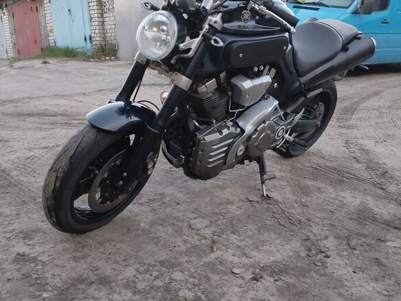 2005 Yamaha MT-01, синий, 500000 рублей - вид 12