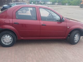2012 Renault Logan I Рестайлинг, красный, 379000 рублей, вид 4