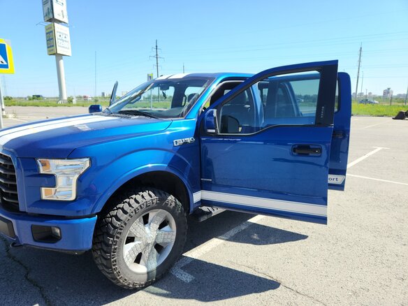 2017 Ford F-150 XIII, синий, 4900000 рублей - вид 20
