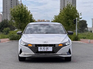 2022 Hyundai Elantra VII (CN7), белый, 1400000 рублей, вид 2