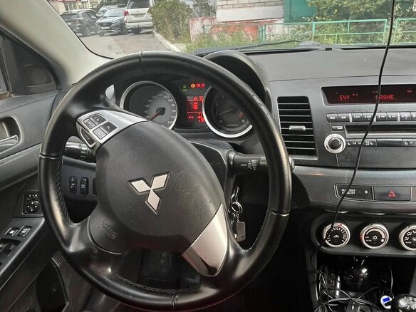 2008 Mitsubishi Lancer X, синий, 750000 рублей - вид 19