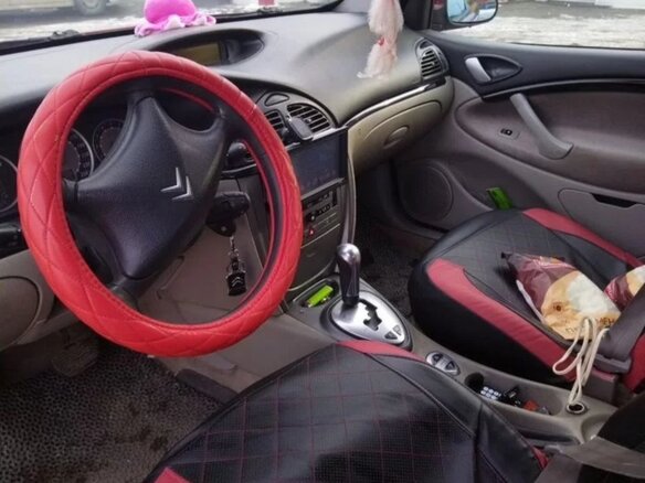 2006 Citroen C5 I Рестайлинг, красный, 300000 рублей - вид 6
