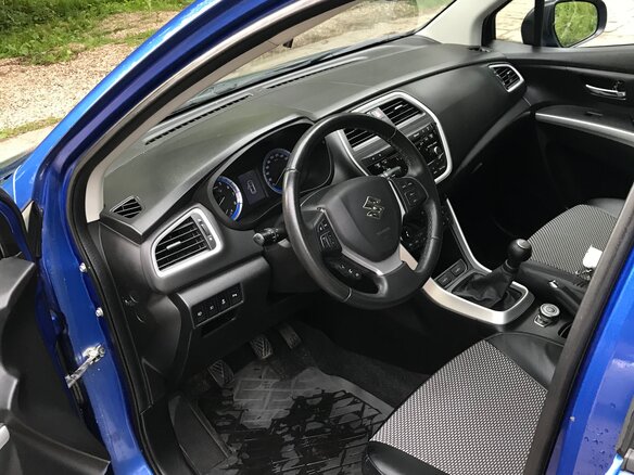 2014 Suzuki SX4 II (S-Cross), синий - вид 9