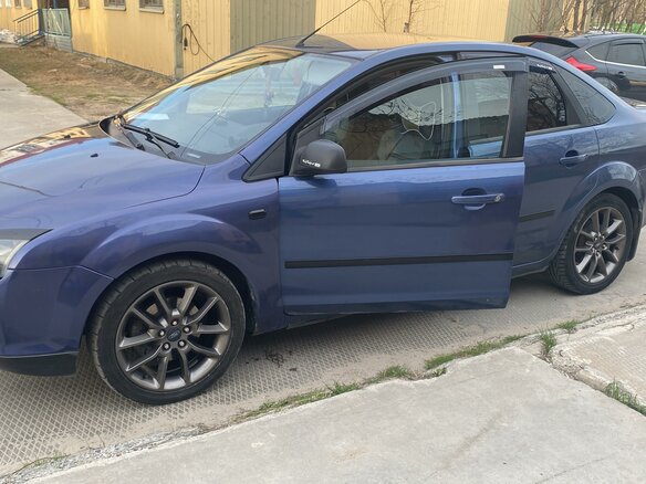 2006 Ford Focus II, синий, 545000 рублей - вид 5