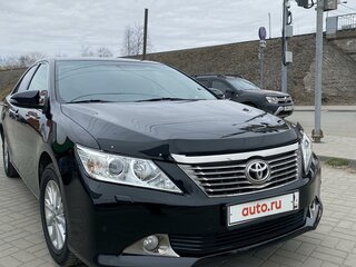 2012 Toyota Camry VII (XV50), чёрный, 1815000 рублей, вид 2
