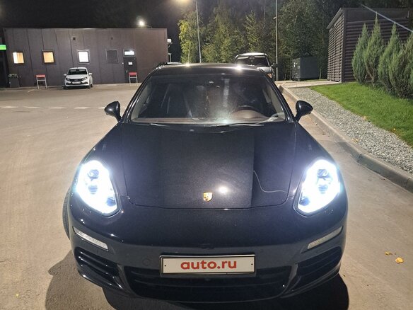 2013 Porsche Panamera 4S I Рестайлинг, чёрный - вид 2