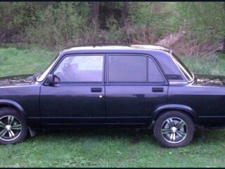 2011 Lada (ВАЗ) 2107, чёрный, 450000 рублей, вид 2