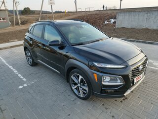 2020 Hyundai Kona I, чёрный, 1850000 рублей, вид 4