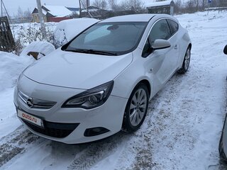 2013 Opel Astra GTC J Рестайлинг, белый, 930000 рублей, вид 1