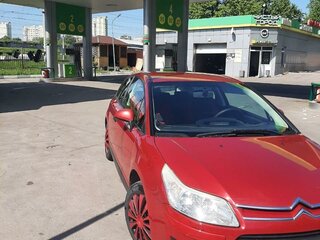 2008 Citroen C4 I Рестайлинг, красный, 400000 рублей, вид 3