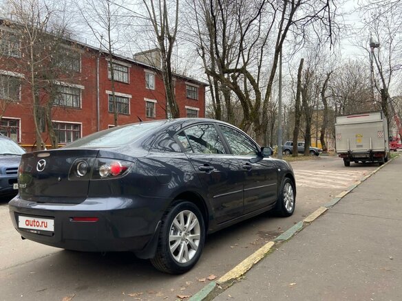 2007 Mazda 3 I (BK) Рестайлинг, серый - вид 1