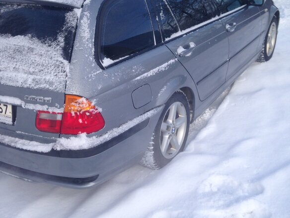 2004 BMW 3 серии 320d IV (E46) Рестайлинг, серый - вид 4