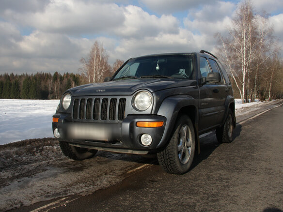 2002 Jeep Liberty (North America) I, серый