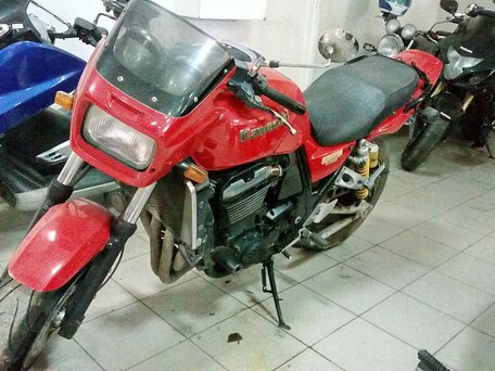 1997 Kawasaki ZRX 1100, красный, 300000 рублей, вид 1