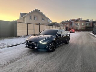 2020 Hyundai Sonata VIII (DN8), синий, 1300000 рублей, вид 1