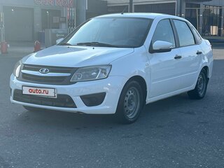 2017 Lada (ВАЗ) Granta I, белый, 675000 рублей, вид 2
