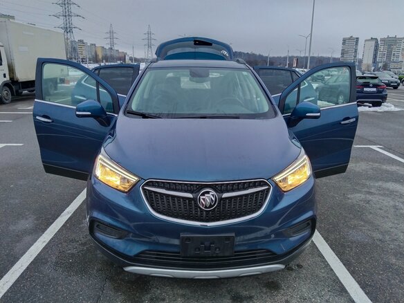 2019 Buick Encore I Рестайлинг, синий, 1430000 рублей