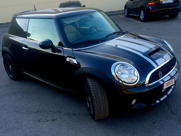 2010 Mini Hatch Cooper S II (R56) Рестайлинг, чёрный - вид 6