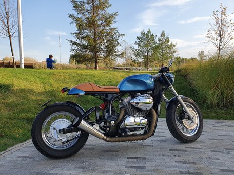 2007 Honda VT 750, синий, 750000 рублей, вид 4