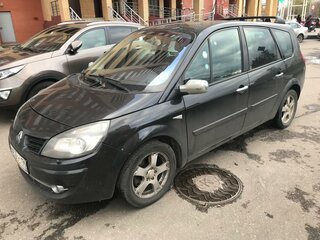 2008 Renault Scenic Grand II Рестайлинг, чёрный, 781200 рублей, вид 3